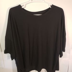 Old Navy Active Black Short Sleeve Shirt Active Wear XXL Gym Workout Fittness